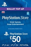 Playstation Network Live Card £50 UK